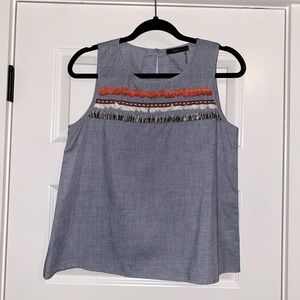 Textured tank top